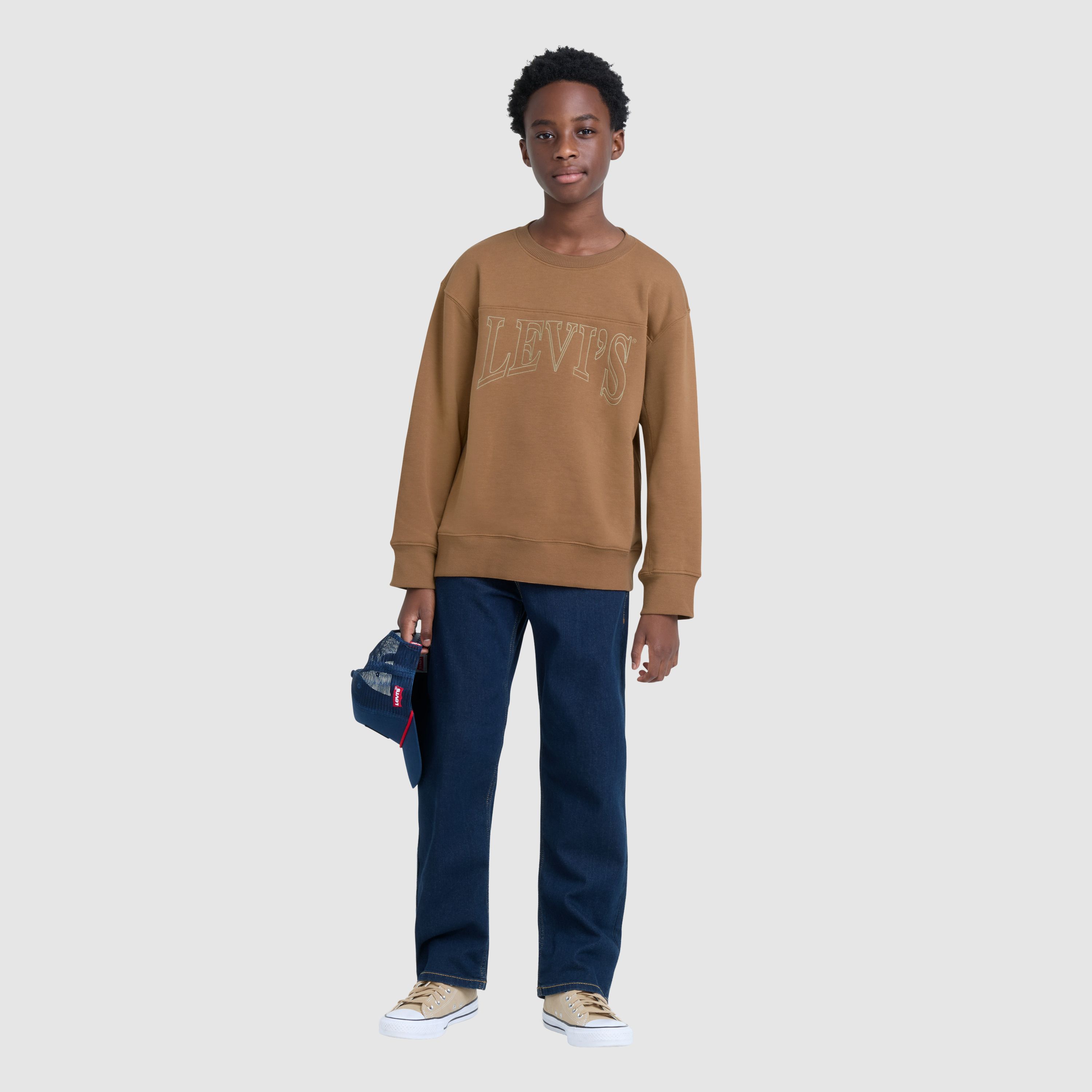 Teenager Vintage Collegiate Crewneck 1