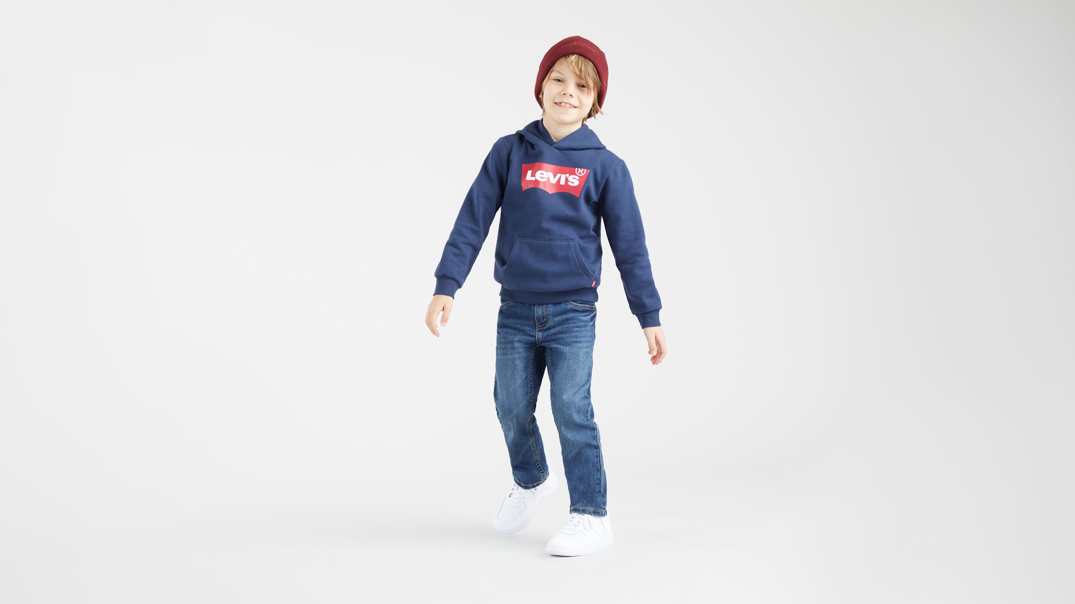 Sweat à capuche sérigraphié Batwing pour enfant 3