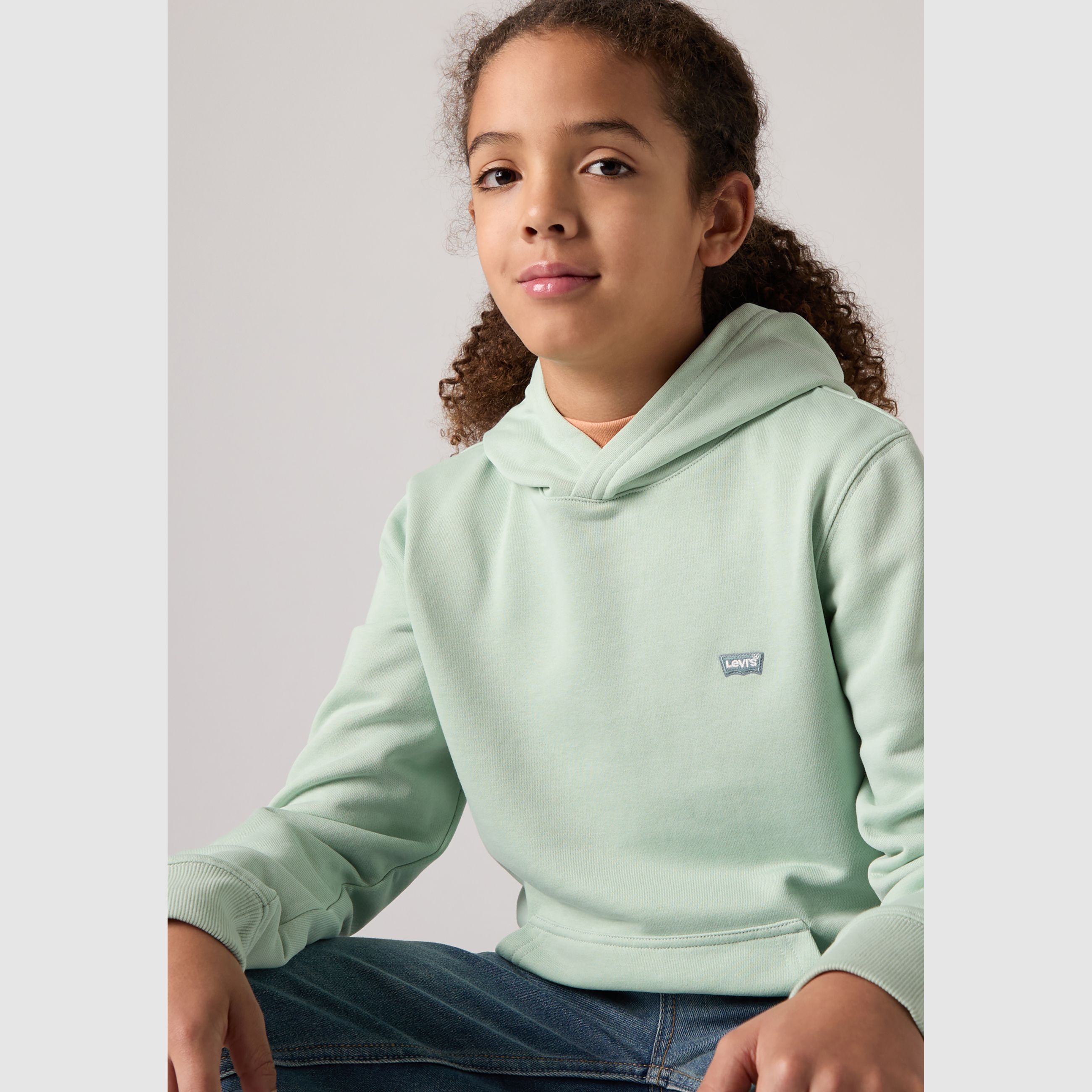 Teenager Mini Batwing Pullover Hoodie 3