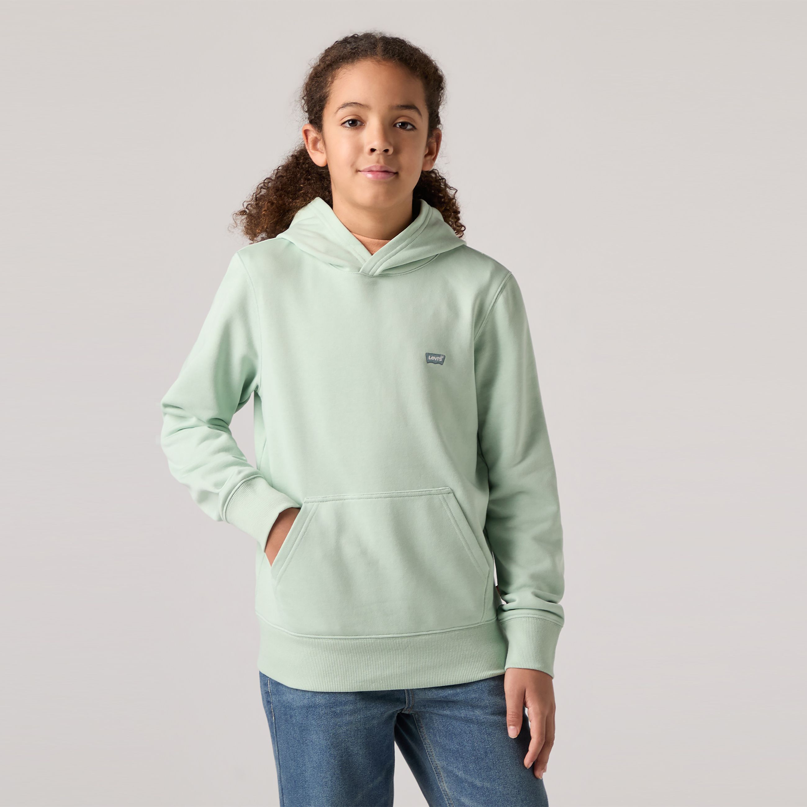 Teenager Mini Batwing Pullover Hoodie 8