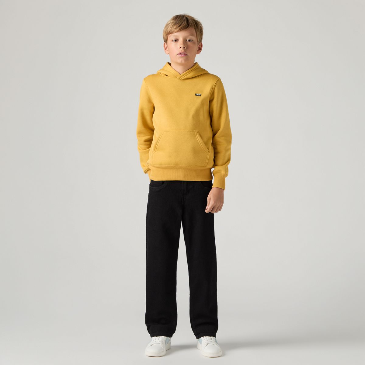 Teenager Mini Batwing Hoodie — Golden Spice - Neutral