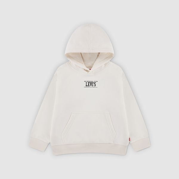 Kids The Engine Hoodie — Levi'S Egret - White