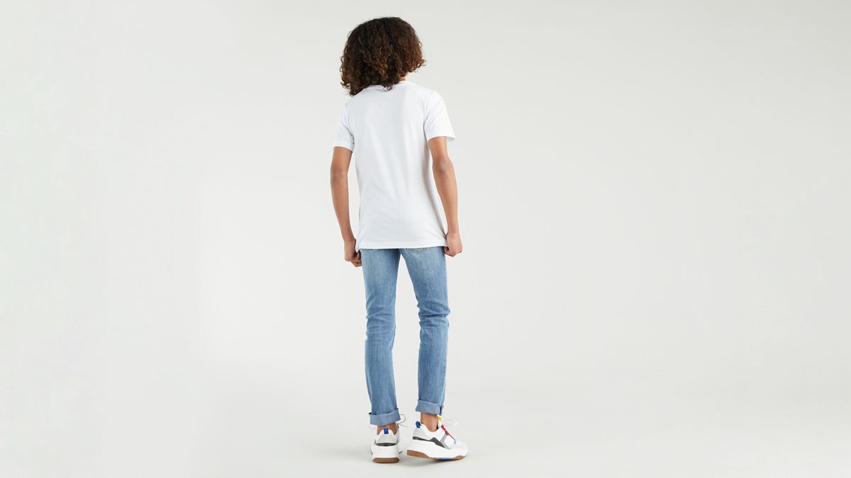 Teenager Batwing  Tee — White - White