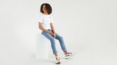 Teenager Batwing  Tee — White - White 3