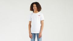 Teenager Batwing  Tee — White - White 1