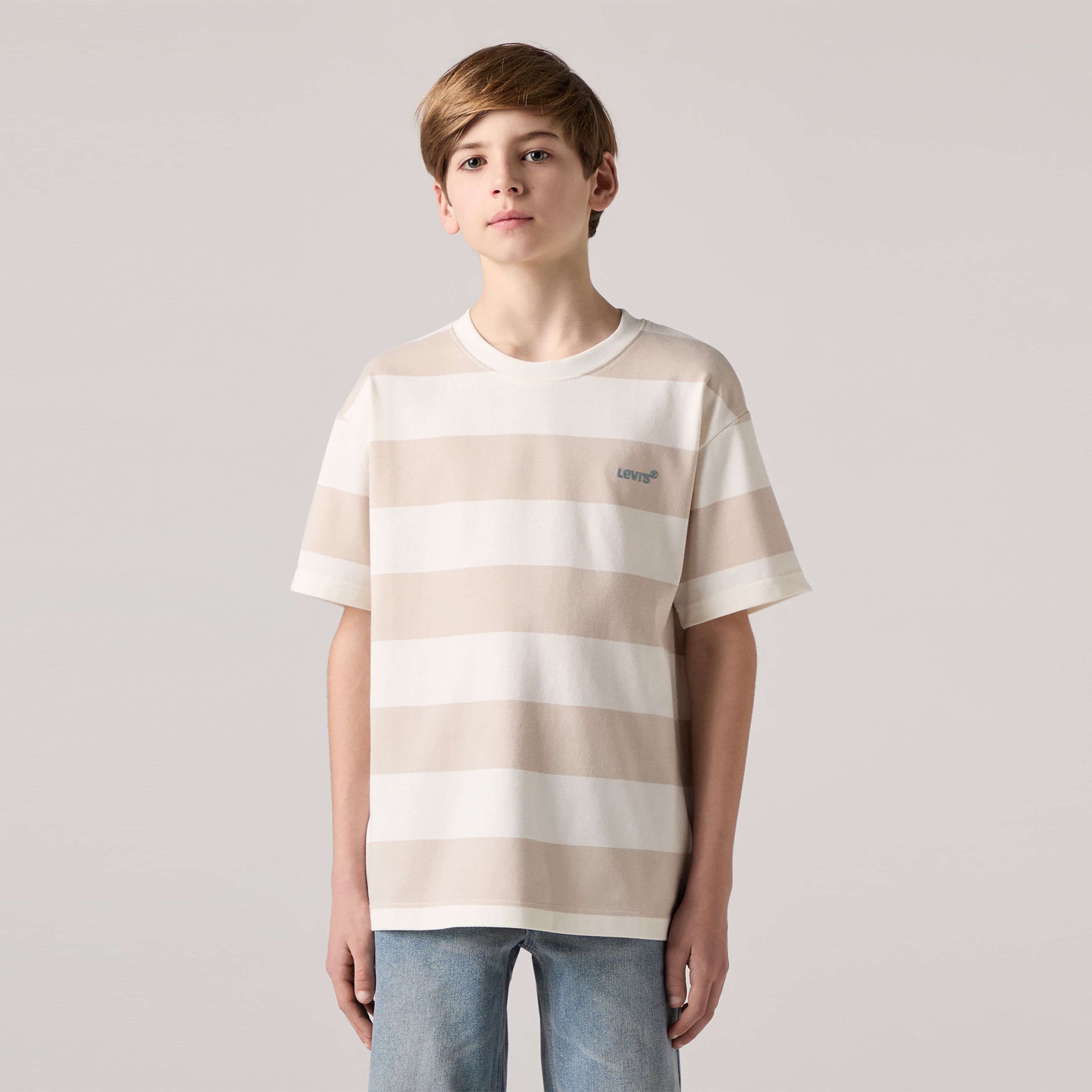 Teenager Big Stripe Tee 1