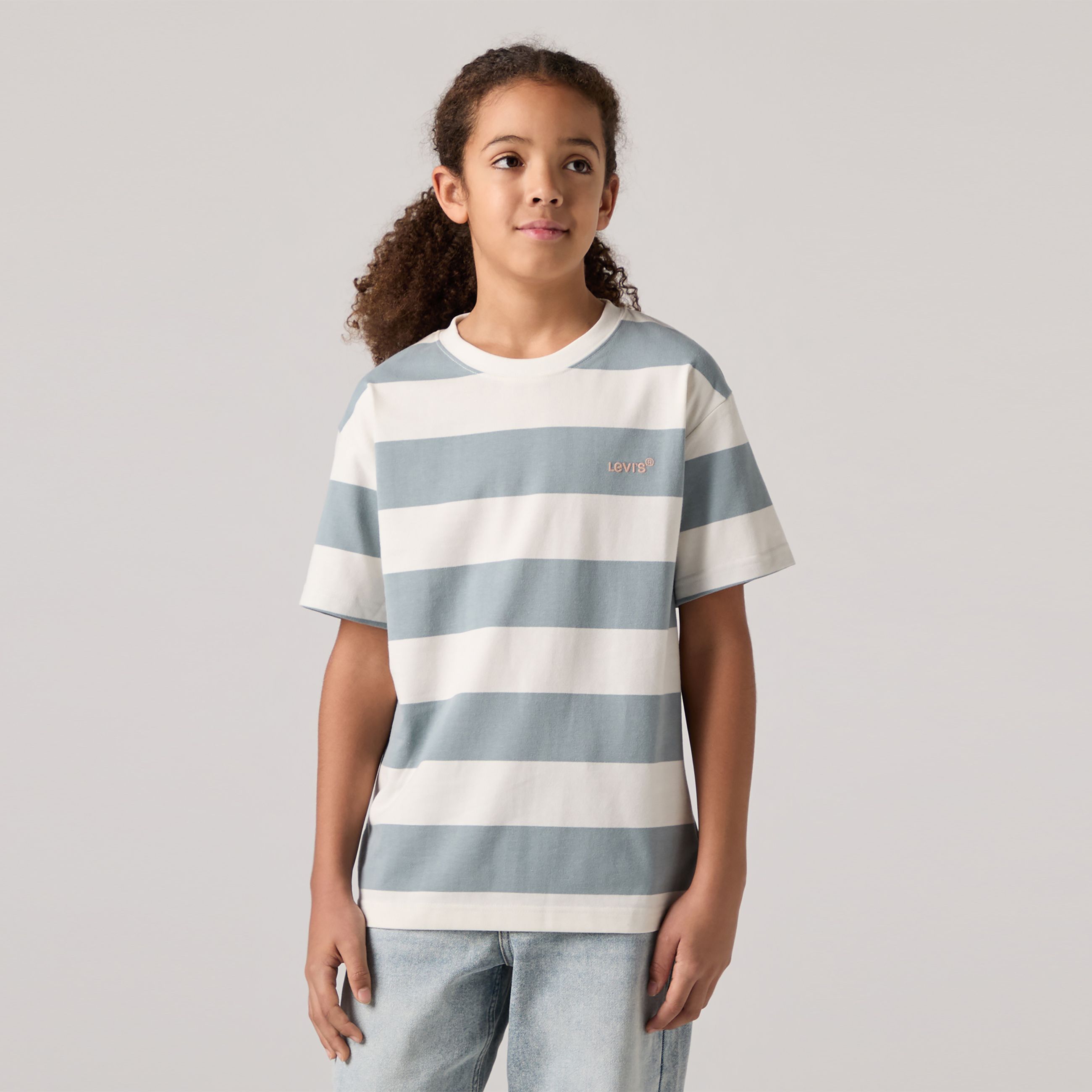 Teenager Big Stripe Tee 15