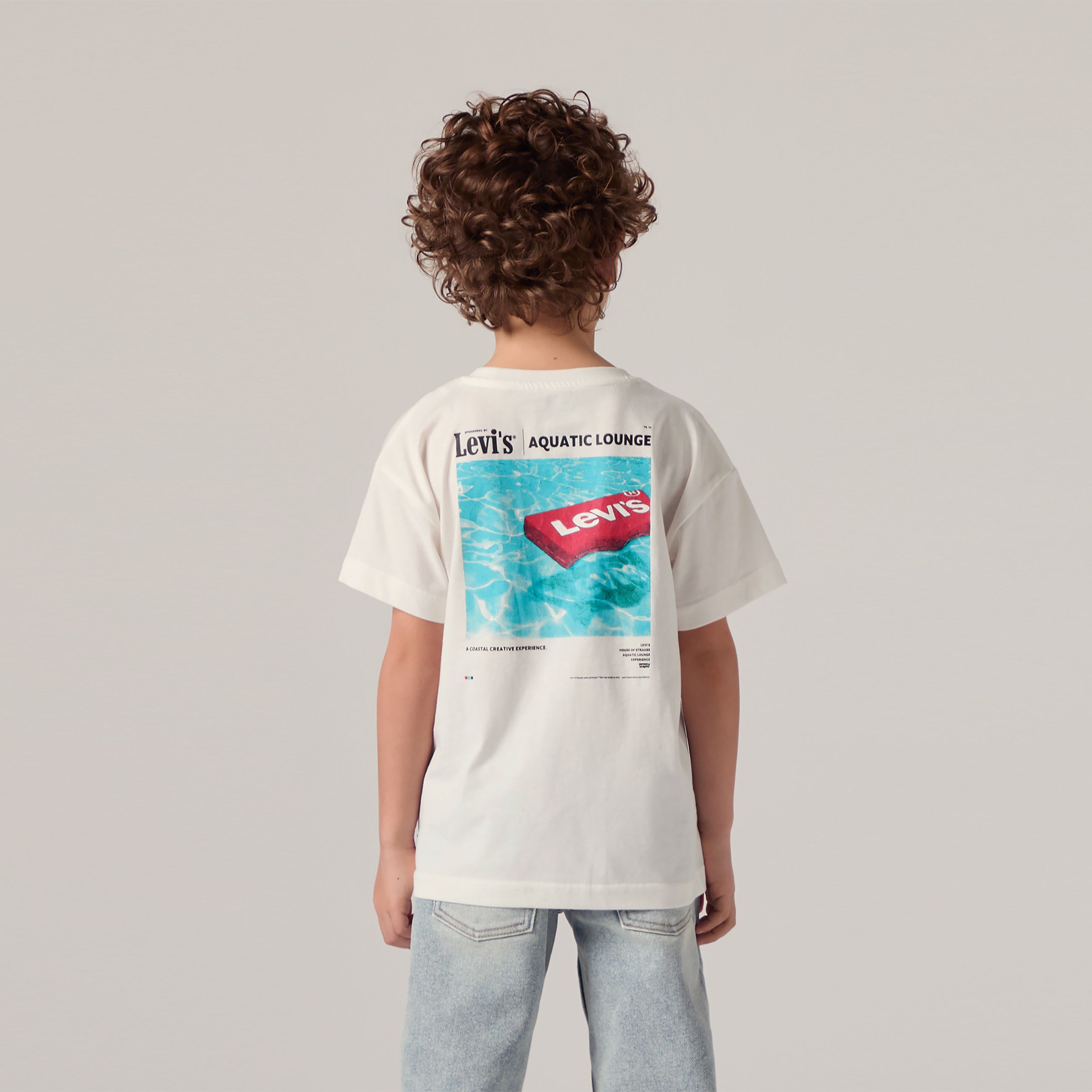 Kids Aquatic Lounge Tee 2