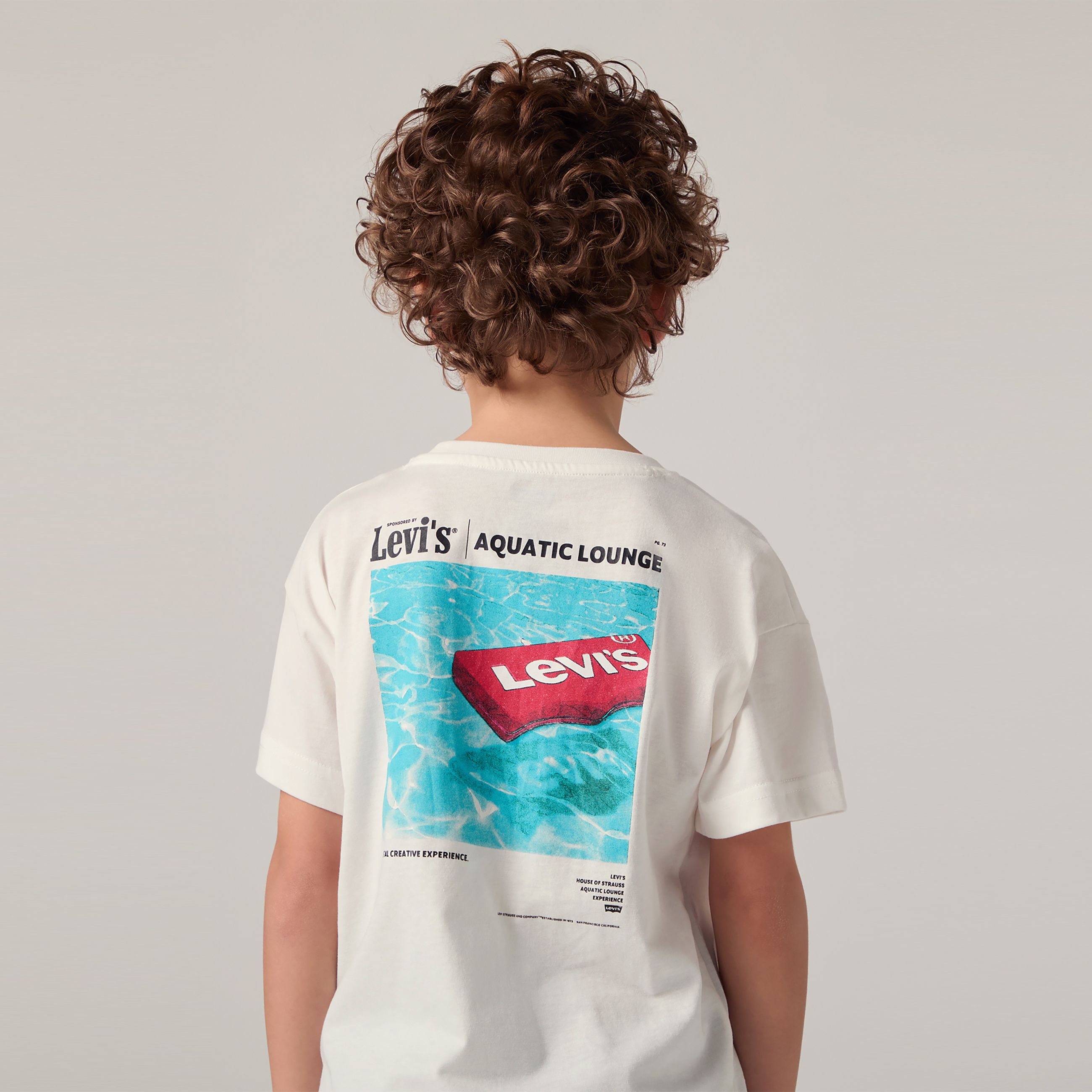 Kids Aquatic Lounge Tee 4