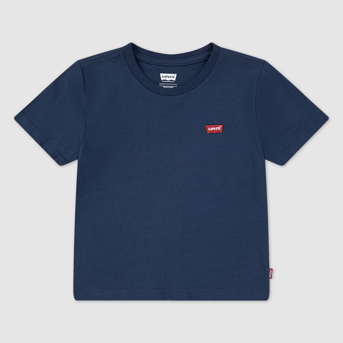 Baby Batwing Chest Hit Tee — Dress Blues - Blue