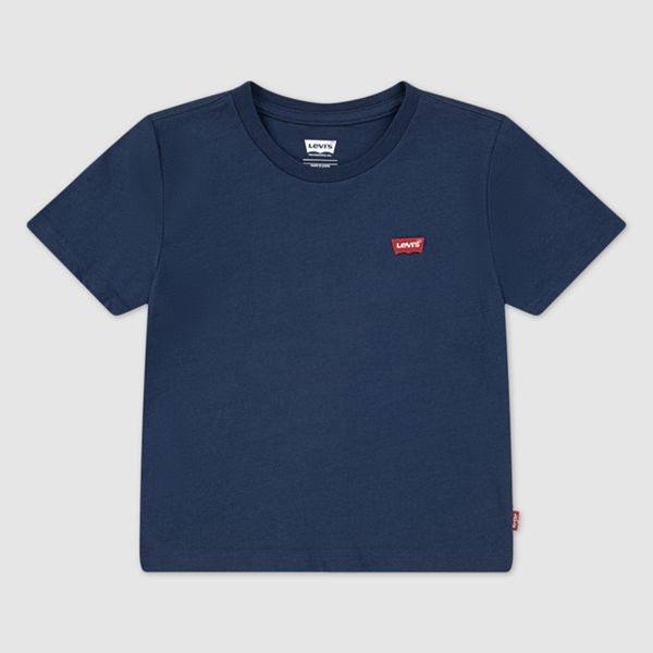 Baby Batwing Chest Hit Tee — Dress Blues - Blue