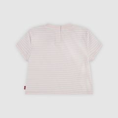 Baby Striped Mini Batwing Tee — Crystal Pink - Pink 2