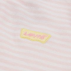 Baby Striped Mini Batwing Tee — Crystal Pink - Pink 3