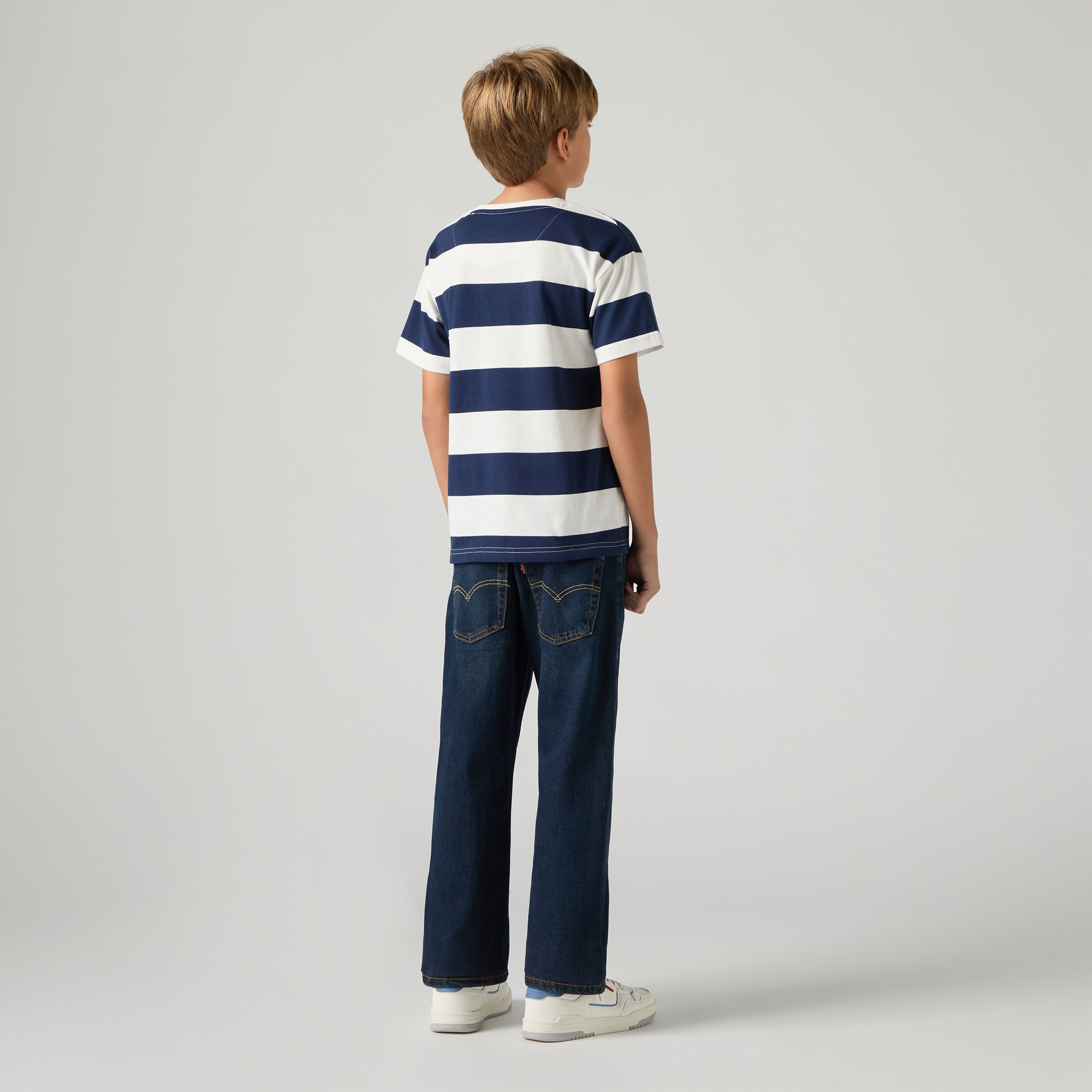 Teenager T-Shirt mit breiten Streifen 3