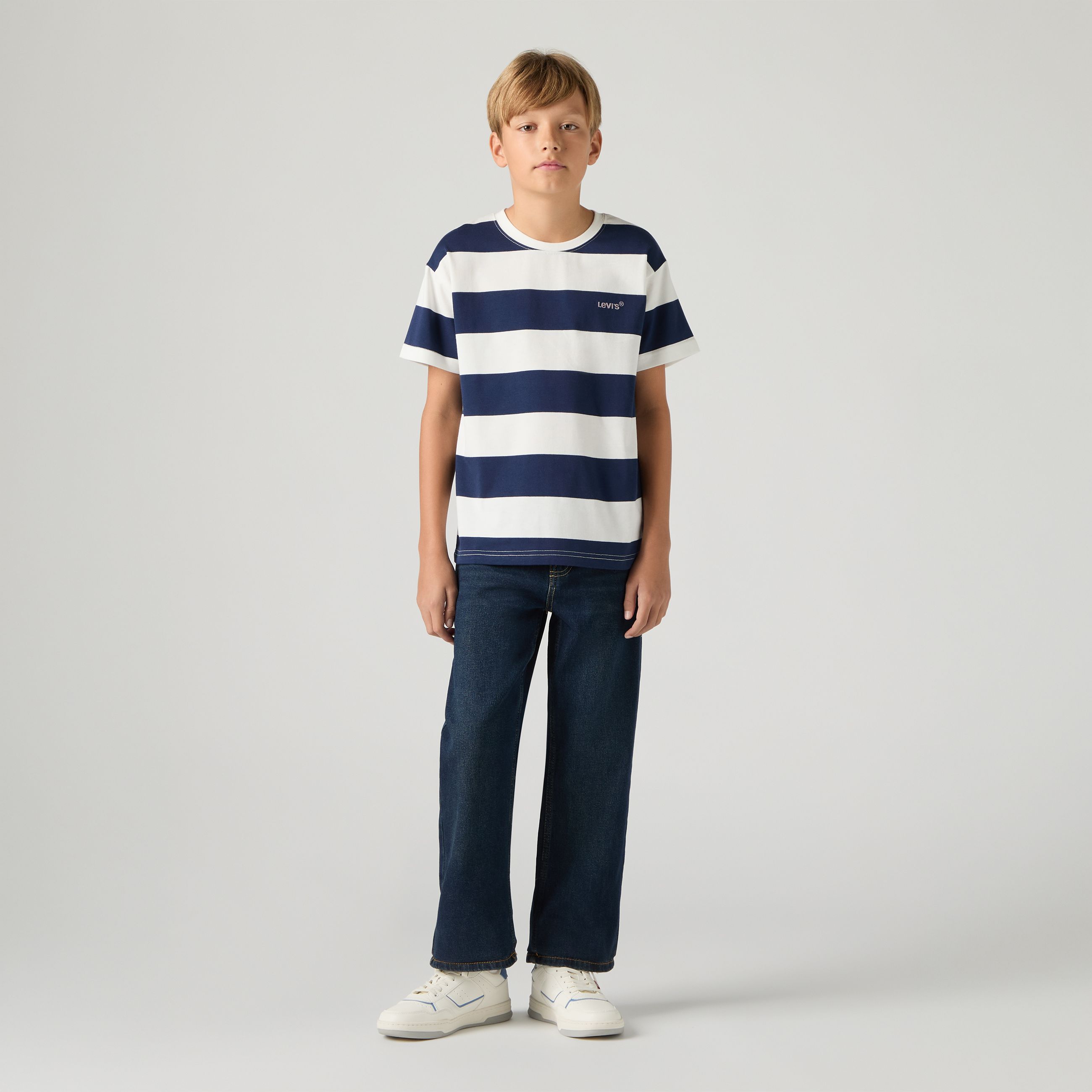 Teenager Big Stripe Tee 1