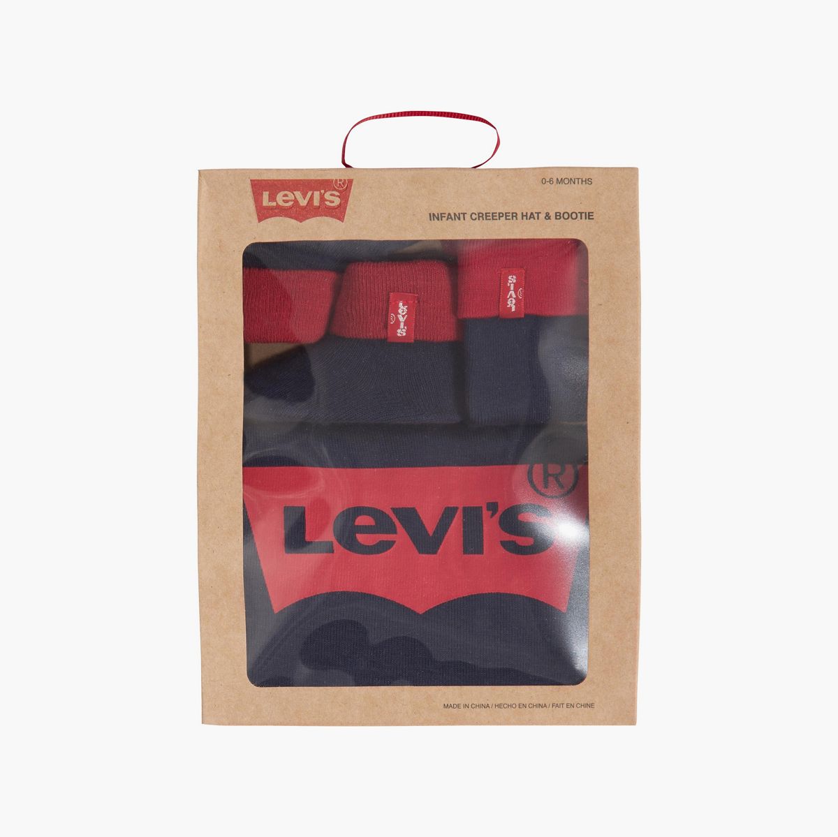 Baby Batwing Onesie Set - 3 Piece — Dress Blues - Blue