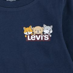 Baby Critter Hiking Icons Tee — Dress Blues - Blue 4