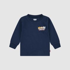 Baby Critter Hiking Icons Tee — Dress Blues - Blue 1