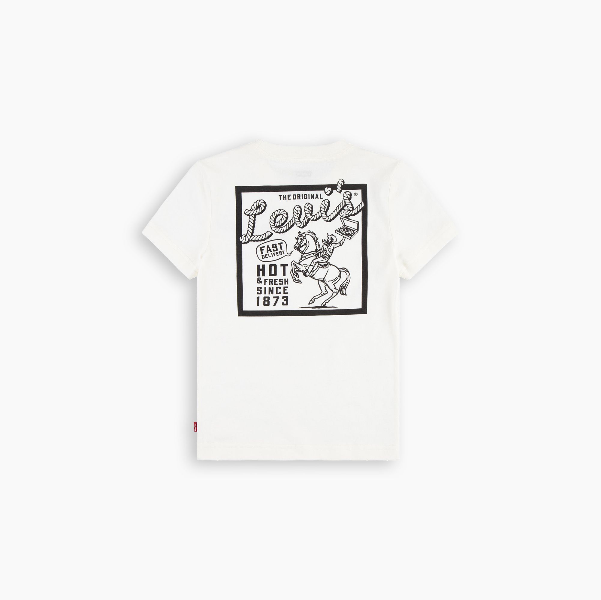 Camiseta Pizza Delivering Cowboy infantil 5
