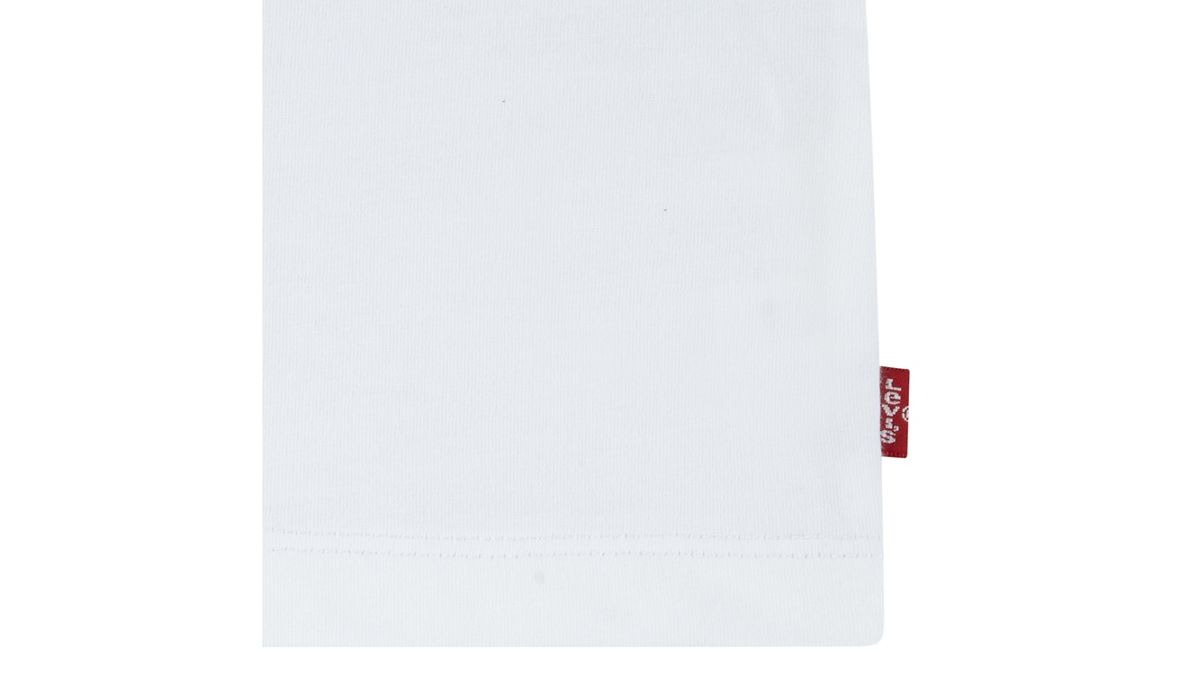 Baby Seasonal Batwing Tee — Bright White - White
