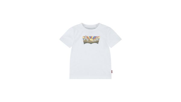 Baby Seasonal Batwing Tee — Bright White - White