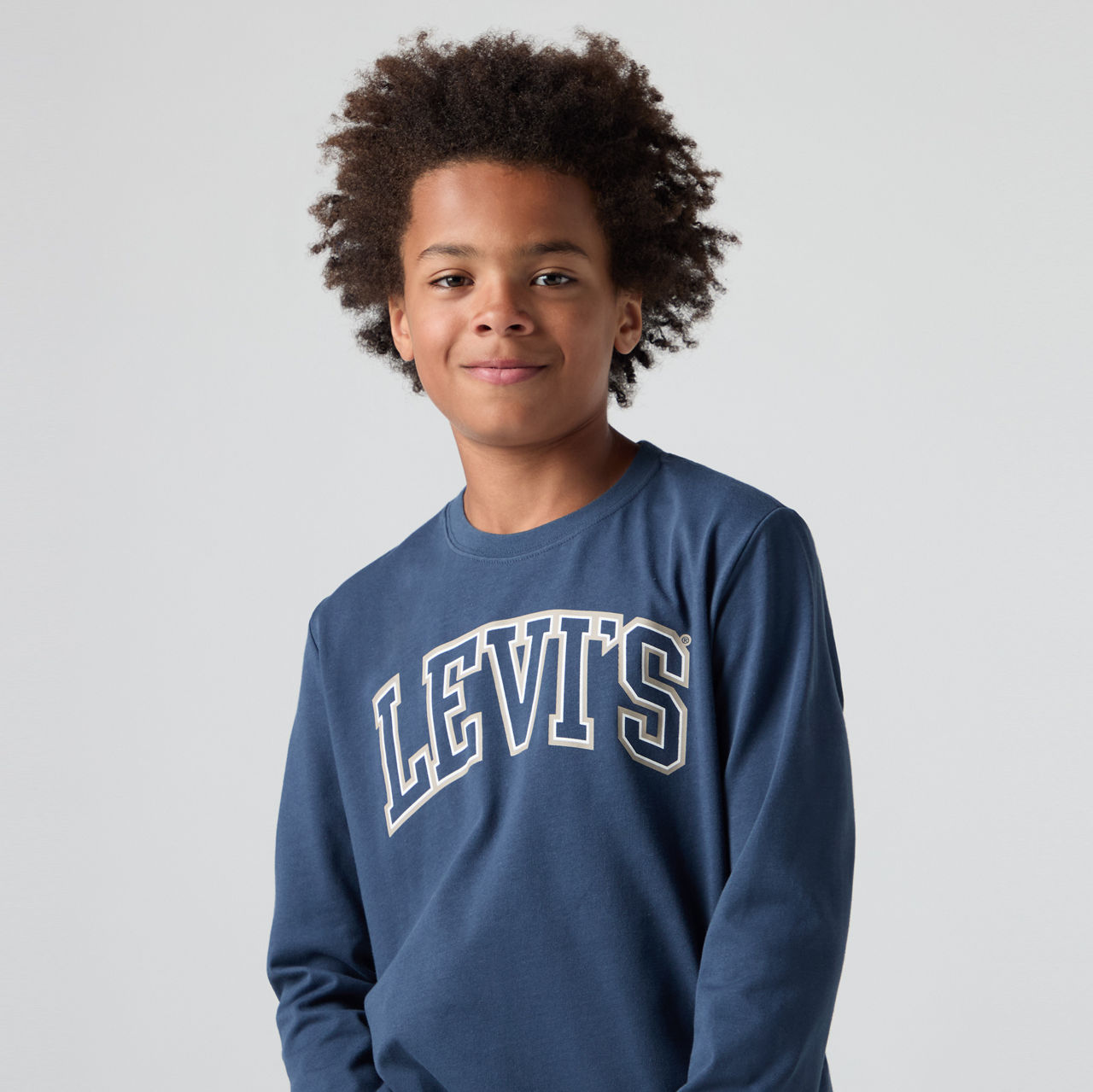 Młodzieżowy T-shirt Collegiate z długim rękawem 3