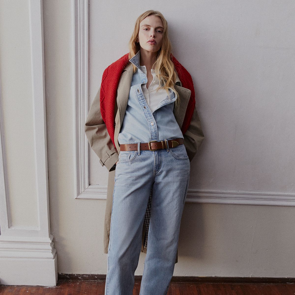 Women in Low-Rise Jeans