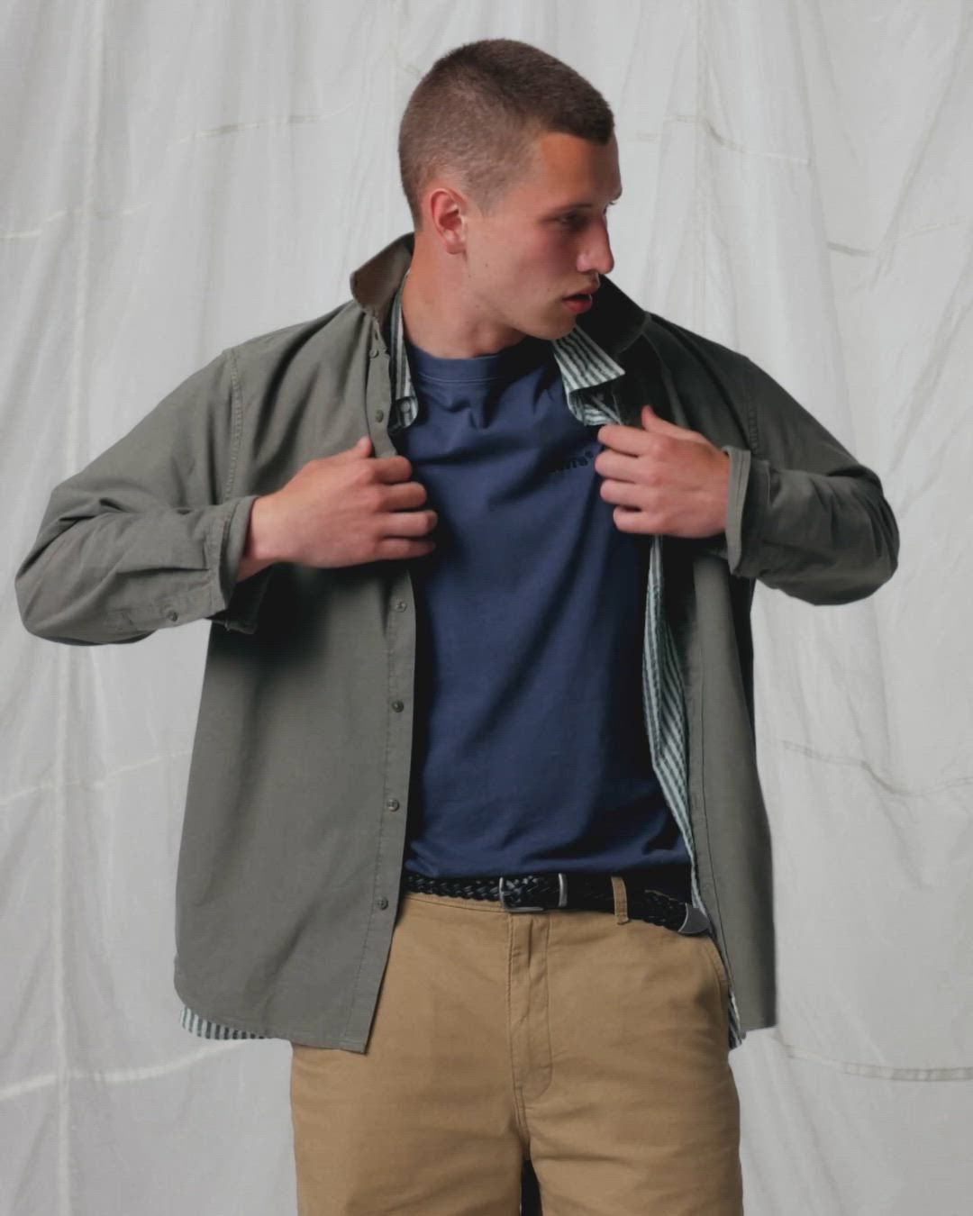 Image of model wearing accessories