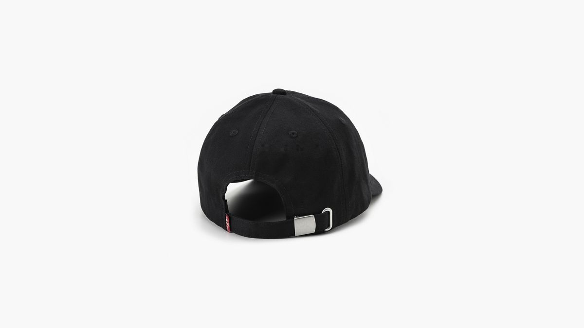 Relaxed Dad Heritage Cap — Regular Black - Black