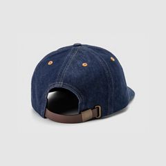 Relaxed Dad Heritage Cap — Dark Blue - Blue 3