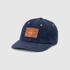Relaxed Dad Heritage Cap — Dark Blue - Blue 2