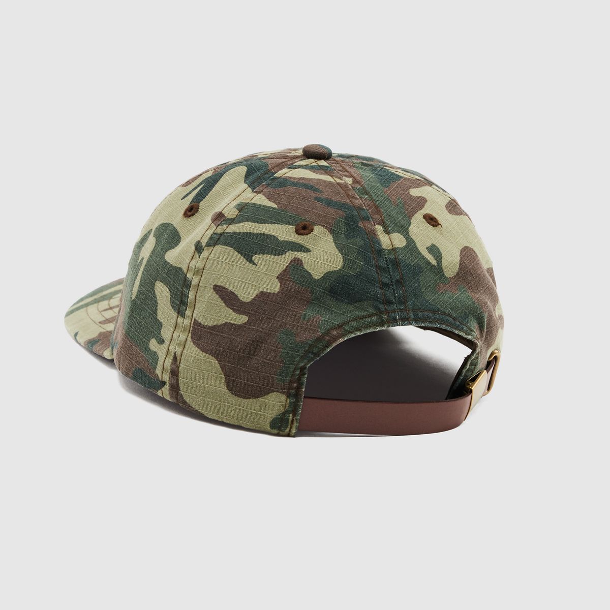 Relaxed Dad Heritage Cap — Phalarope Camo Print V2 Demitasse - Green