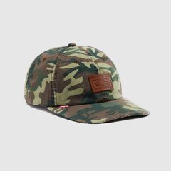 Relaxed Dad Heritage Cap — Phalarope Camo Print V2 Demitasse - Green 4