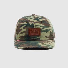 Relaxed Dad Heritage Cap — Phalarope Camo Print V2 Demitasse - Green 2