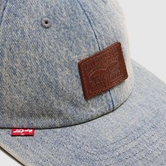 Relaxed Dad Heritage Cap — Below The Moon - Blue 5