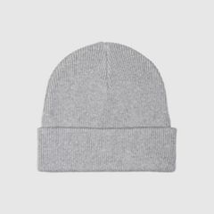 Backpatch Beanie — Regular Grey 3