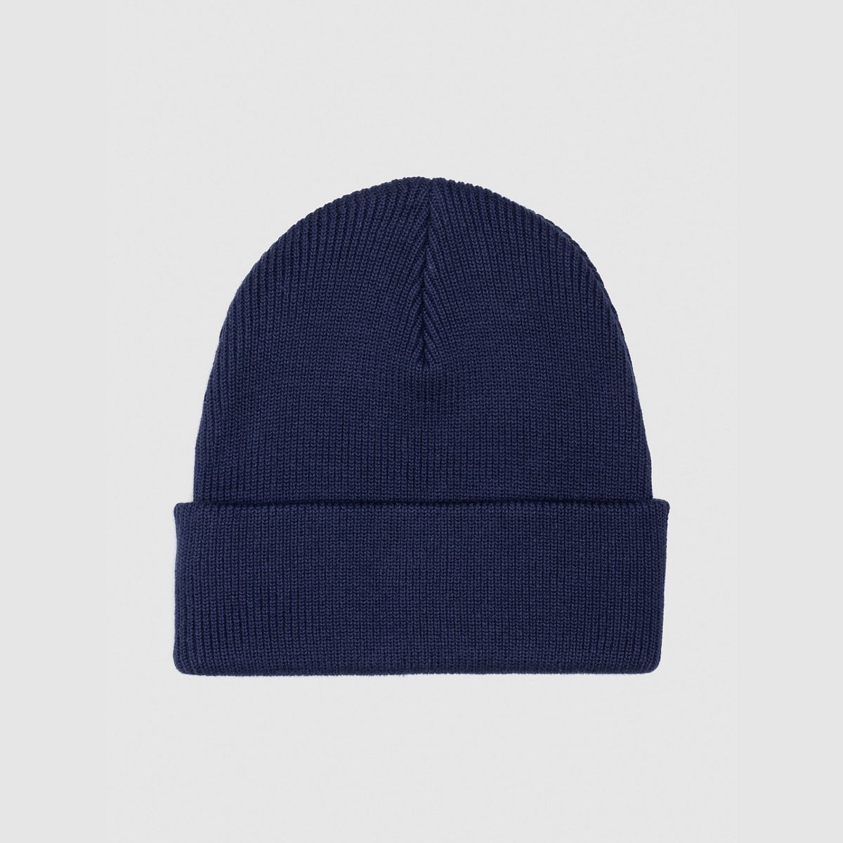 Backpatch Beanie — Navy Blue