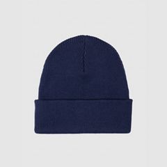 Backpatch Beanie — Navy Blue 2