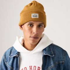 Backpatch Beanie — Golden Brown - Brown 1
