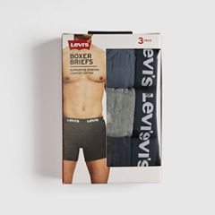 Solid Basic Boxer Briefs (3-Pack) — Black 3