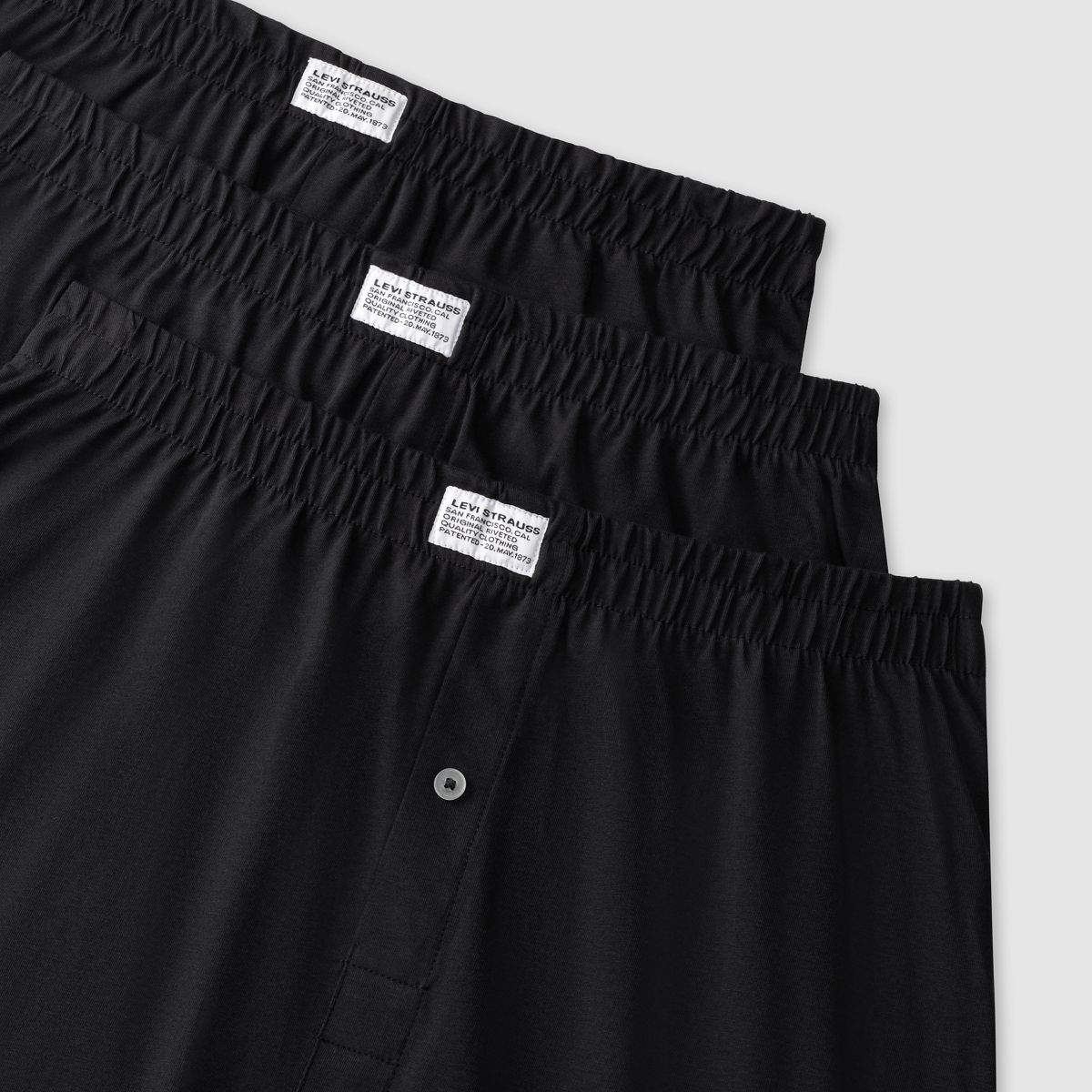 Loose Boxers (3-Pack) — Black Combo