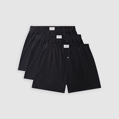 Loose Boxers (3-Pack) — Black Combo 1