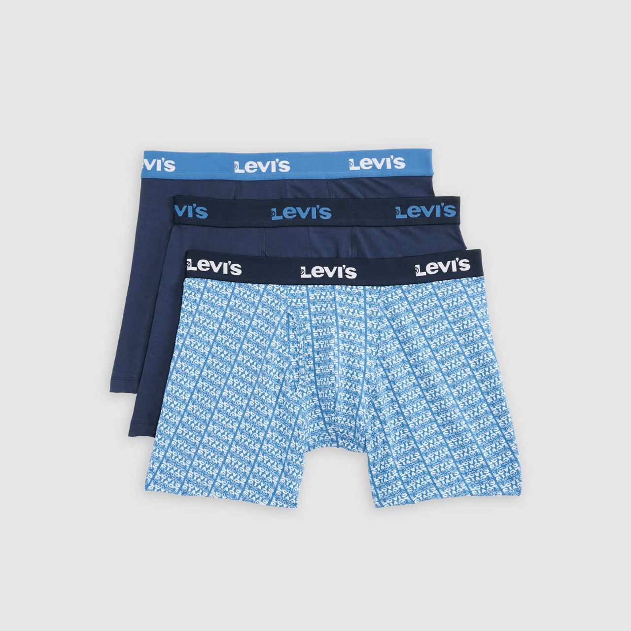 Logo Print Boxer Briefs (3-Pack)