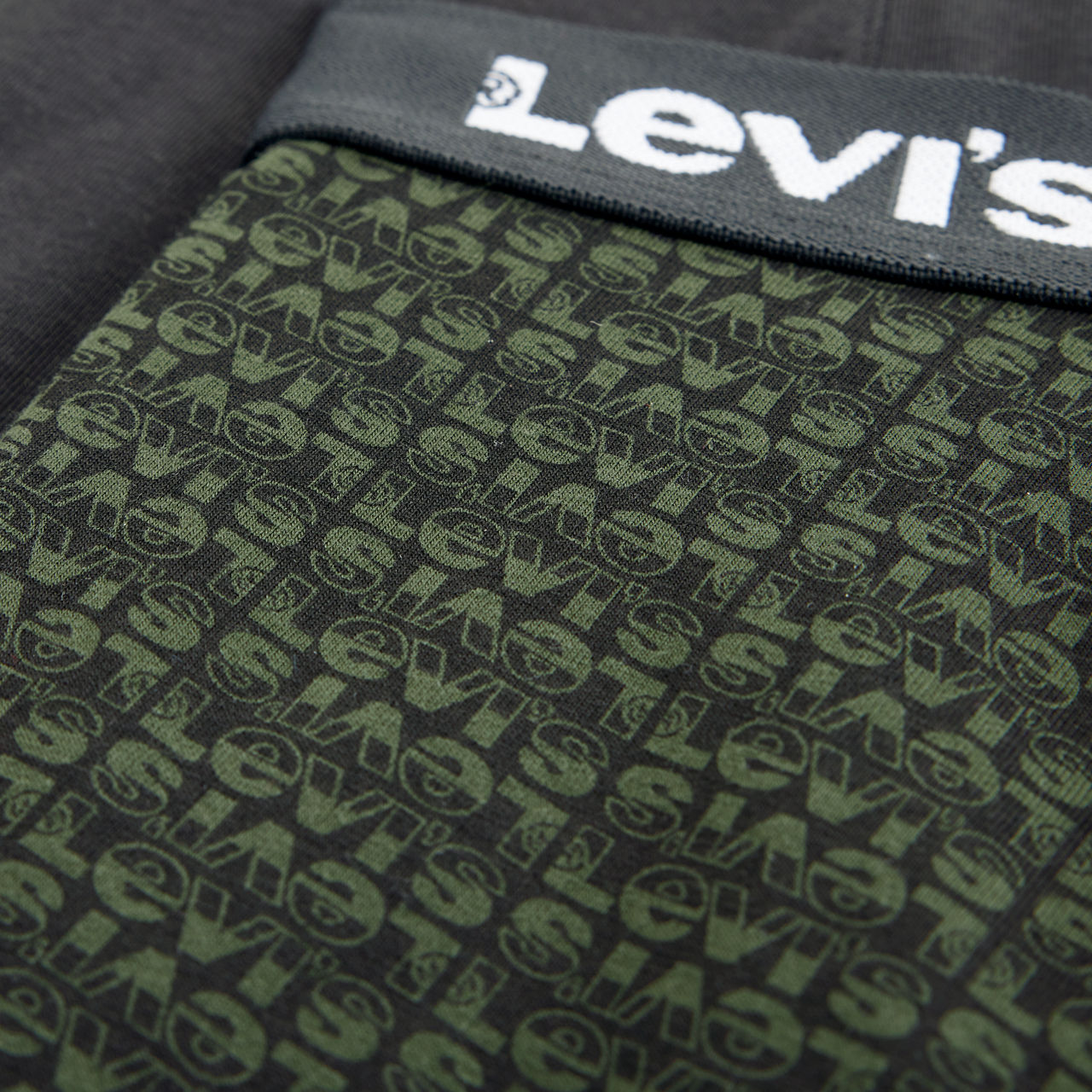 Levi's Logo Print Boxer Briefs (3-pack) In Multi