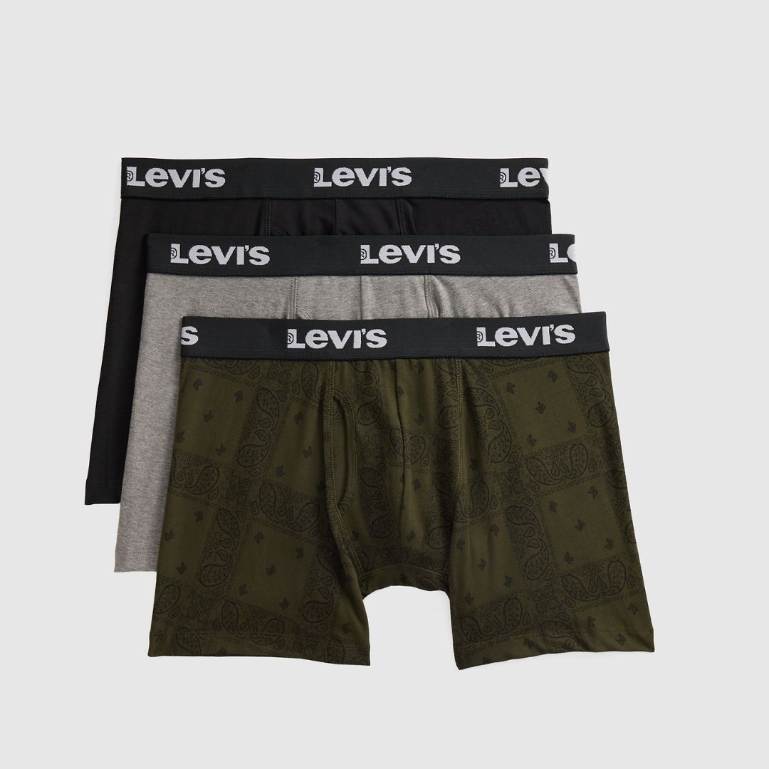 Levi's Bandana Boxer Brief (3-Pack) - Men's