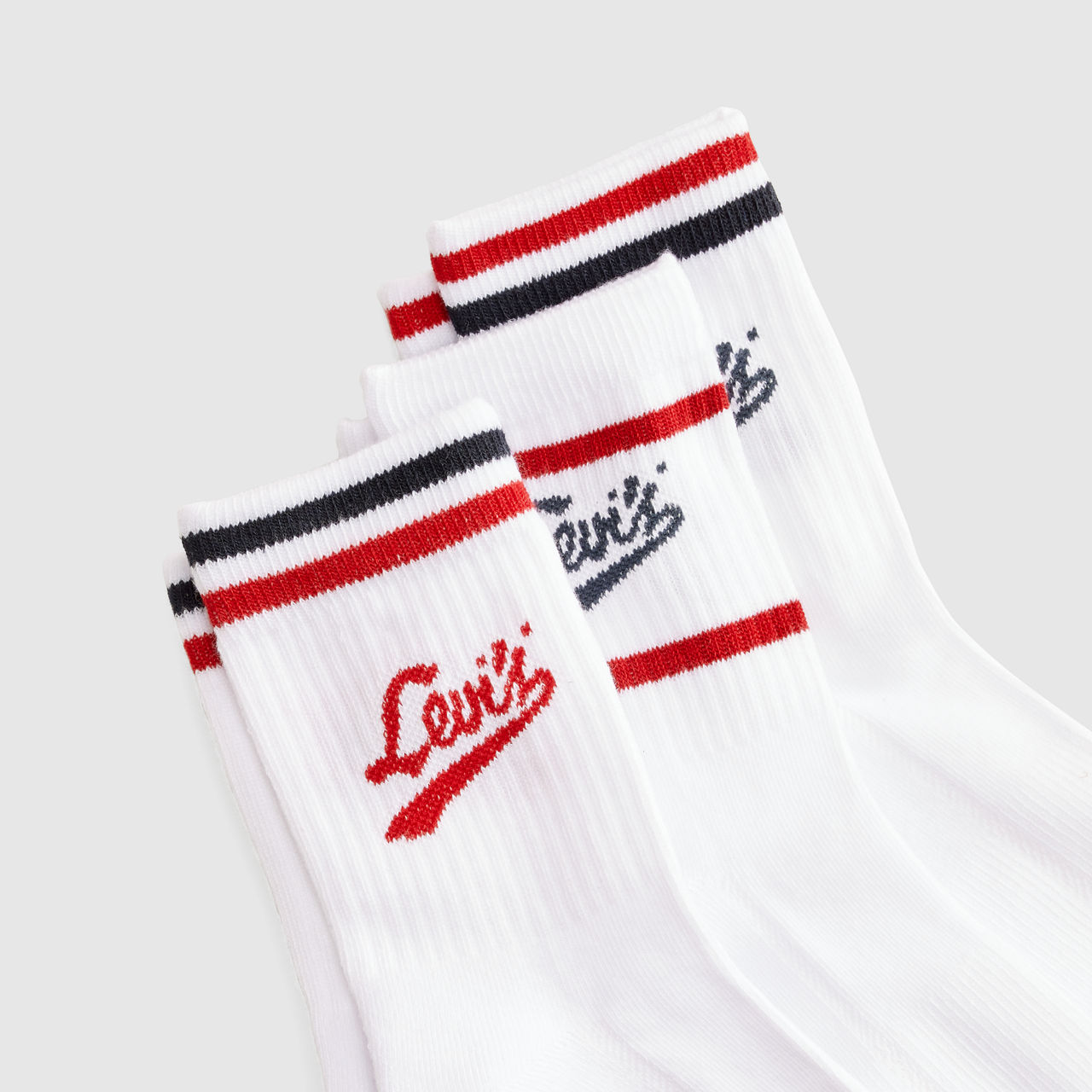 Short Cut Collegiate Logo Socks (3-Pack) 2