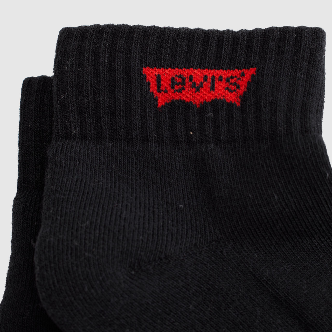 Levi's Mid Cut Socks (3-pack) In Black