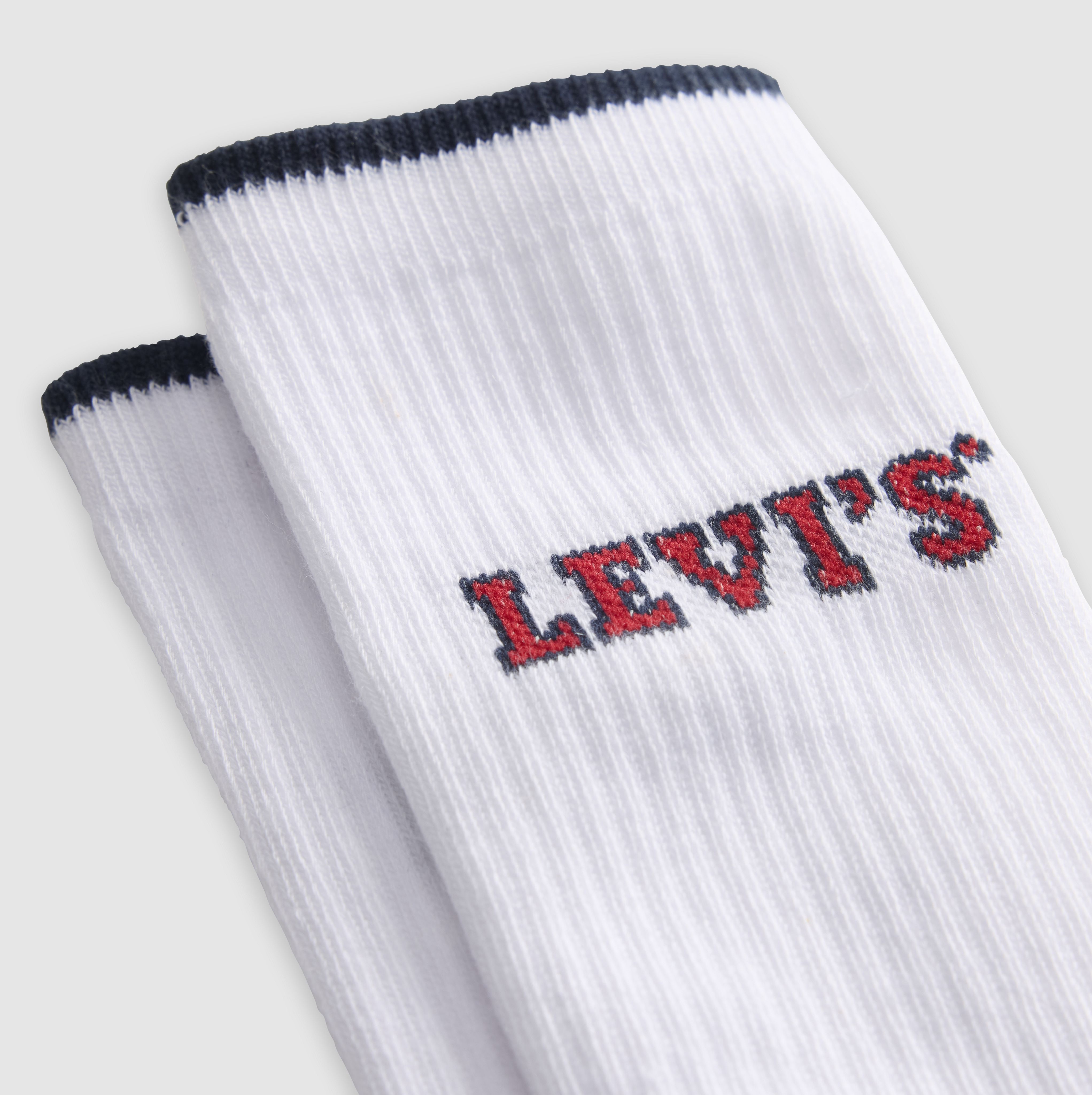 Levi's® Logo Regular Cut Socks (3 Pack) 3