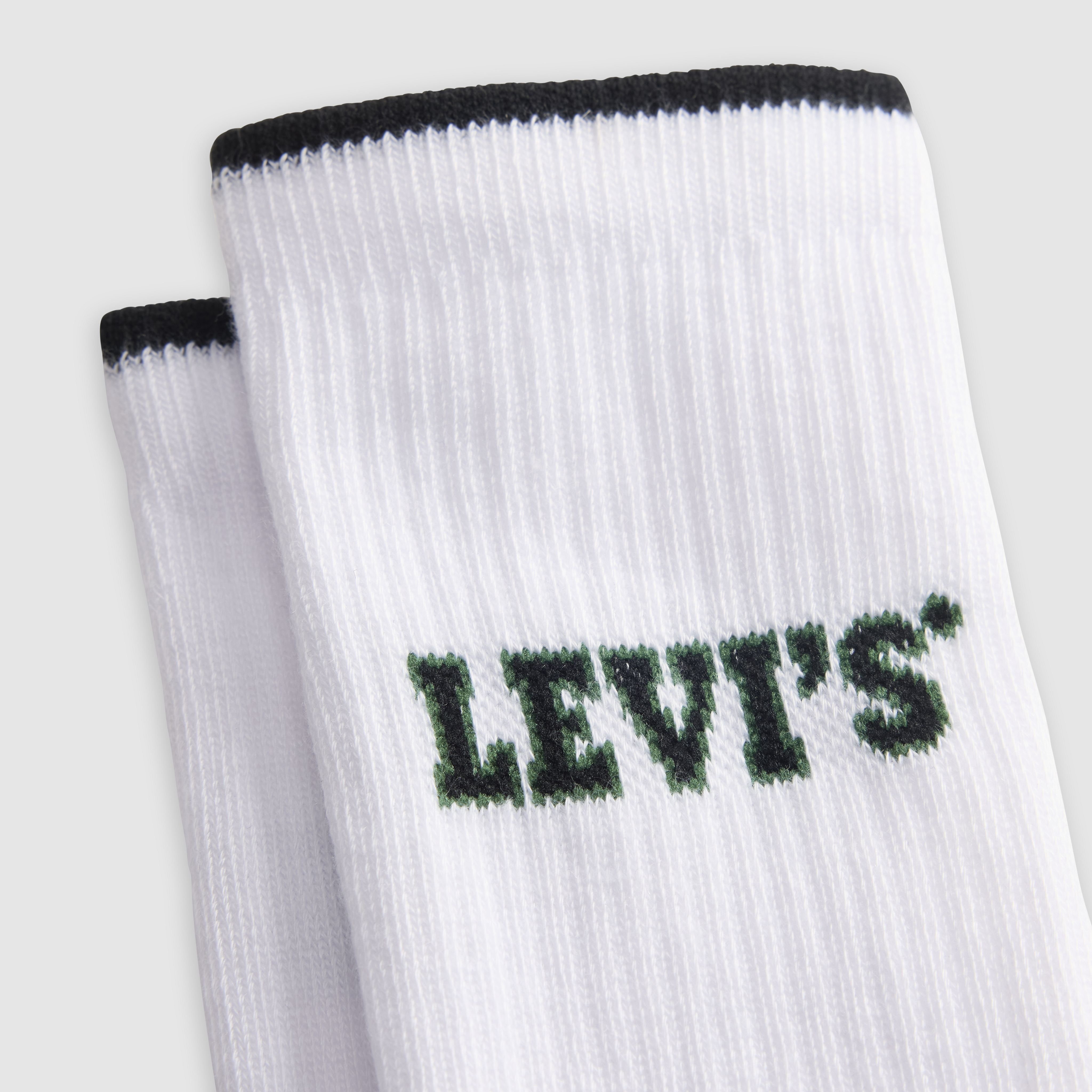 Levi's® Logo Regular Cut Socks (3 Pack) 3
