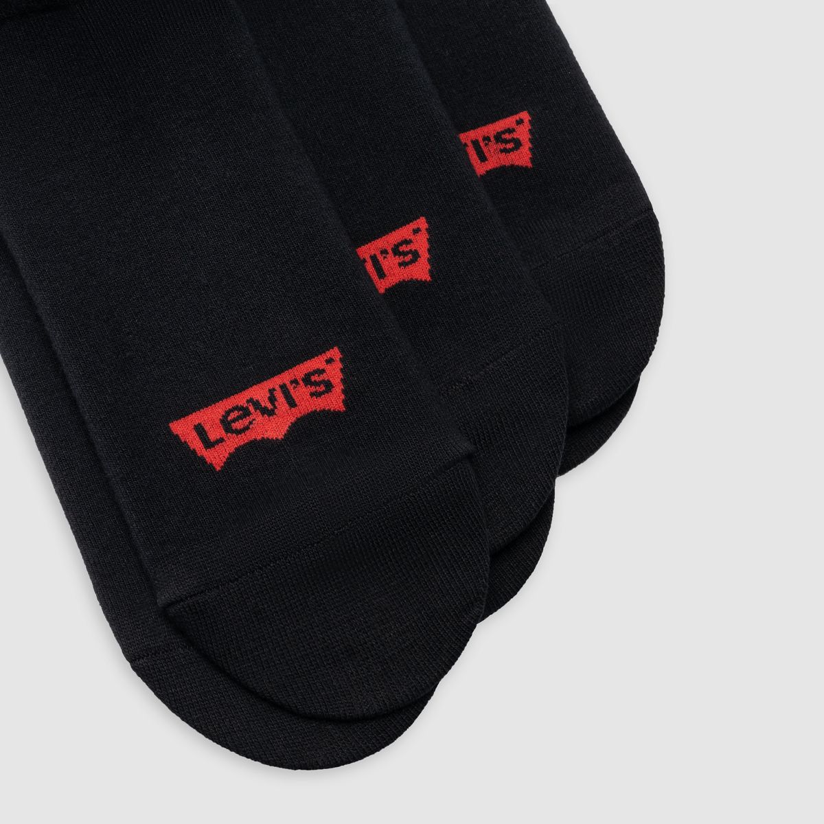 Low Cut Socks (3-pack) — Black